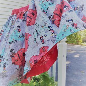 Reversible Mickey/Minnie Inspired Twirl Skirt